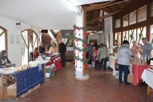 Kézműves vásár a Kócsagvár folyosóján